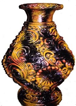 Handicraft Round flower vase